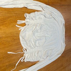 White long sleeve from garage